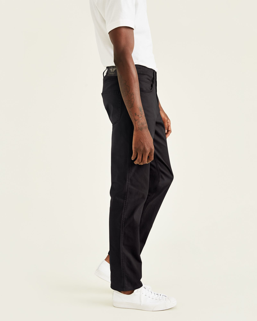 (image for) Sophisticated Jean Cut Pants, Straight Fit